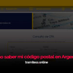 ¿Cómo saber mi código postal en Argentina?