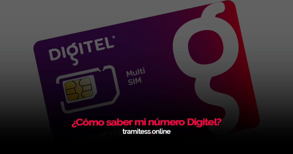 ¿Cómo saber mi número Digitel?